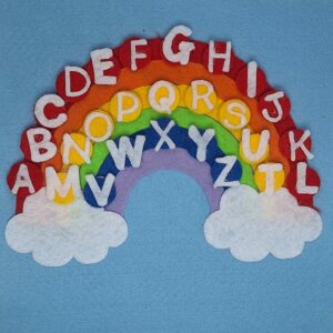 Alphabet arc-en-ciel